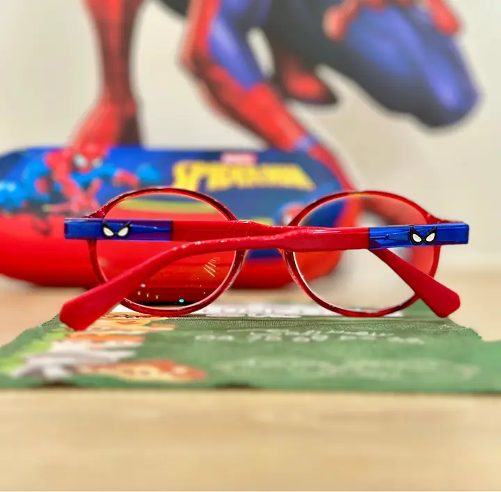 Lunettes enfants spider man opticien satillieu