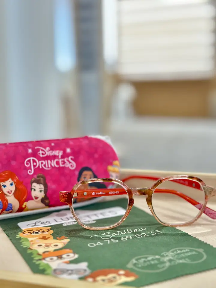 lunettes enfants disney princesses opticien satillieu