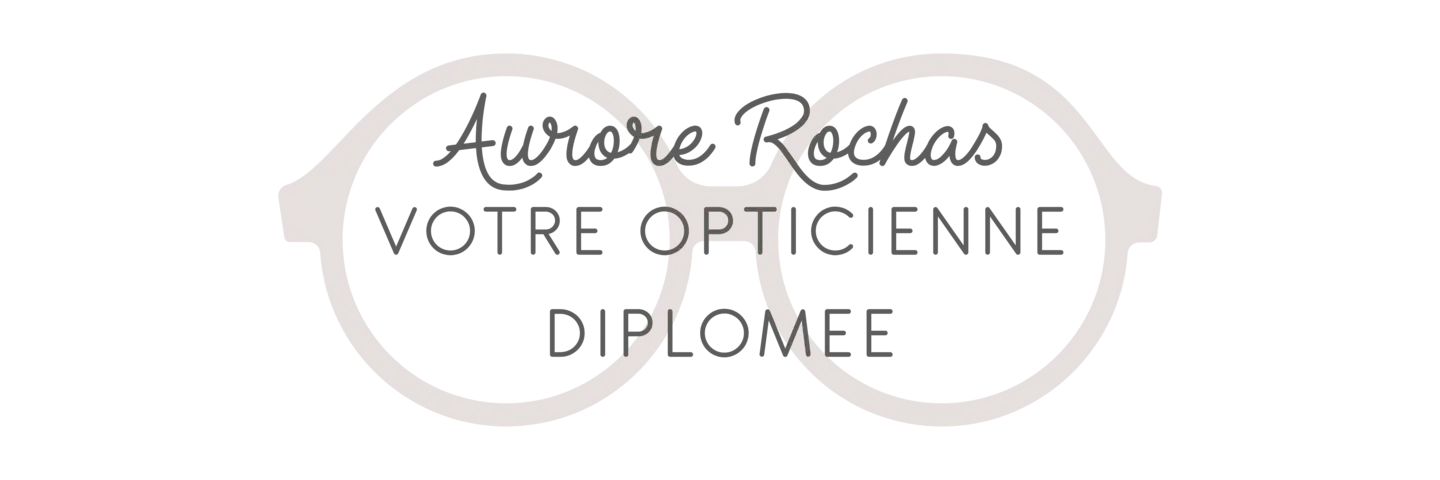 Signature élégante de l'opticienne 