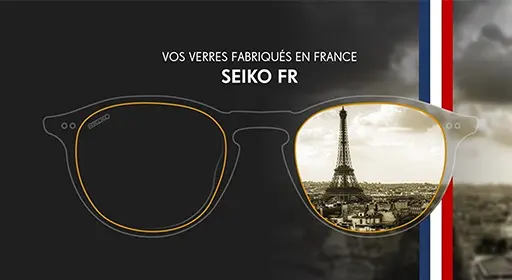 logo seiko vision verres opticien